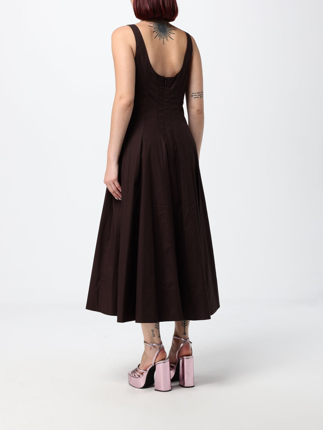 [Staud] Sleeveless dress SS26 R24F2101PO EART
