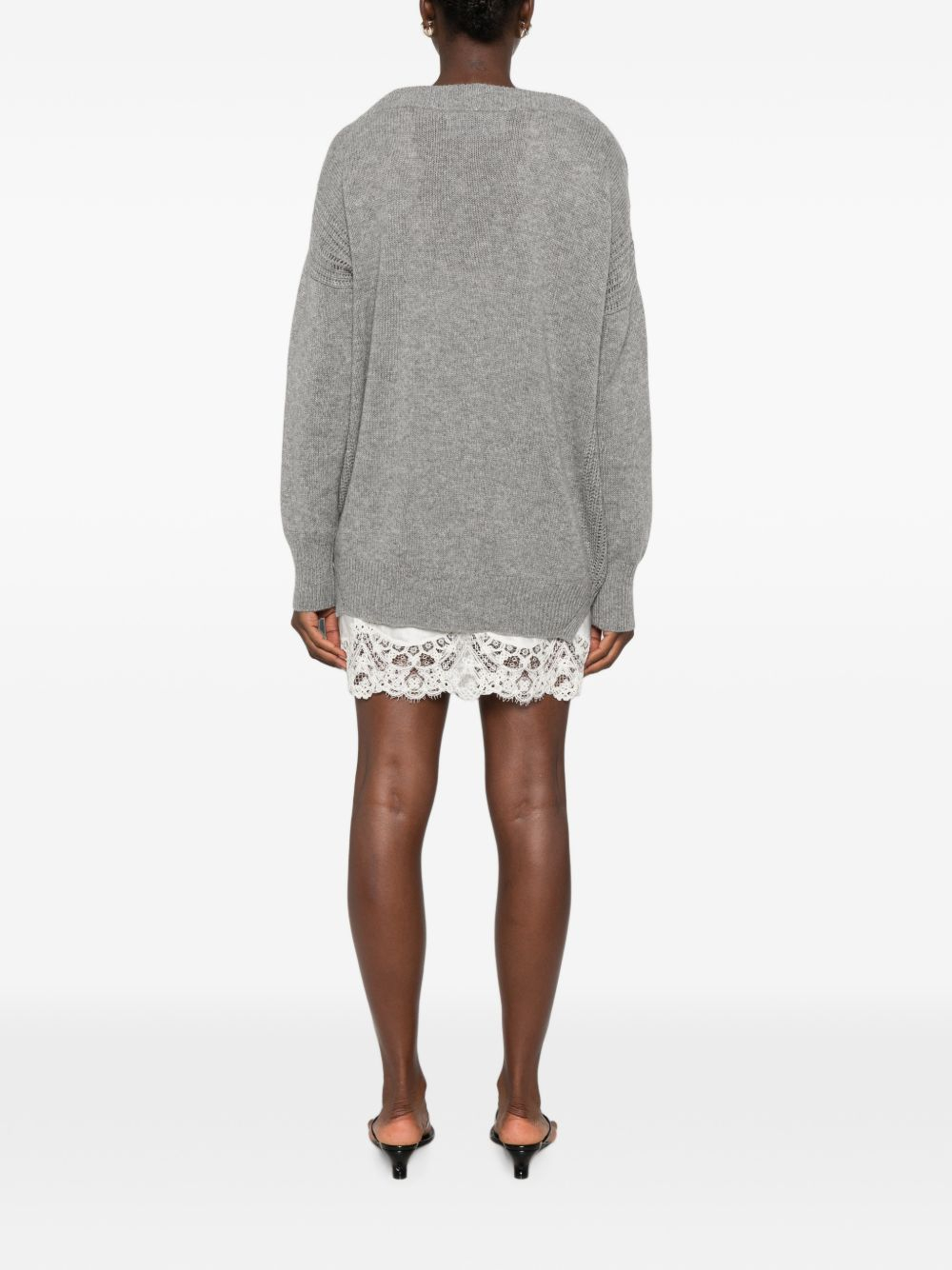 [Ermanno Scervino] Long sleeve dress FW26 D495Q302APCSPYIN1704