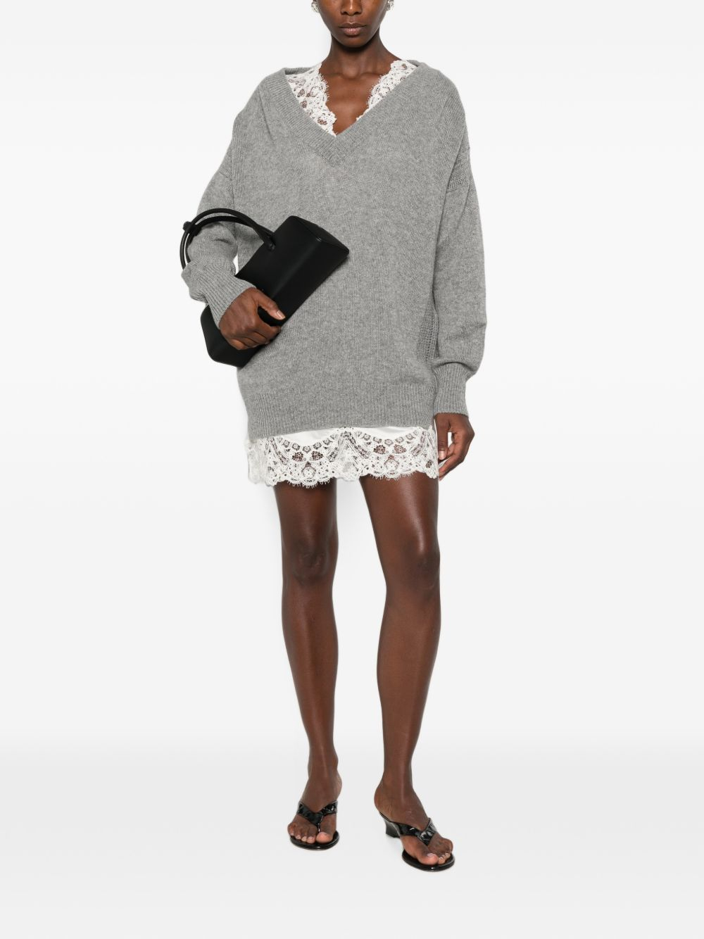 [Ermanno Scervino] Long sleeve dress FW26 D495Q302APCSPYIN1704