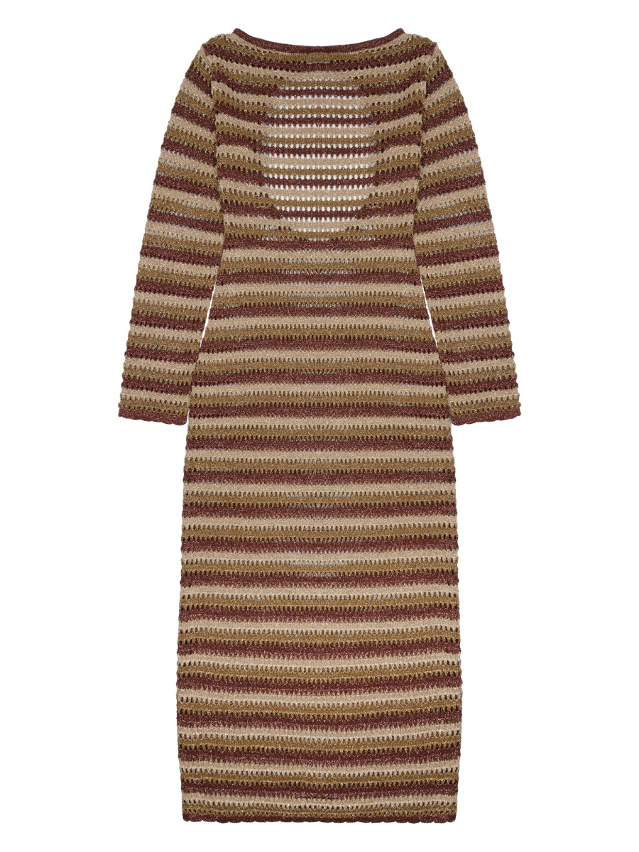 [MC2 Saint Barth] Long sleeve dress SS26 RYN0001_00492LGOLD