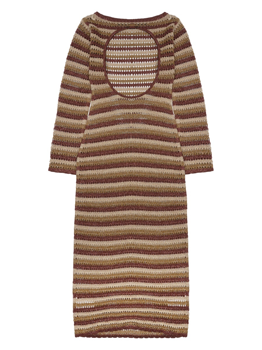 [MC2 Saint Barth] Long sleeve dress SS26 RYN0001_00492LGOLD