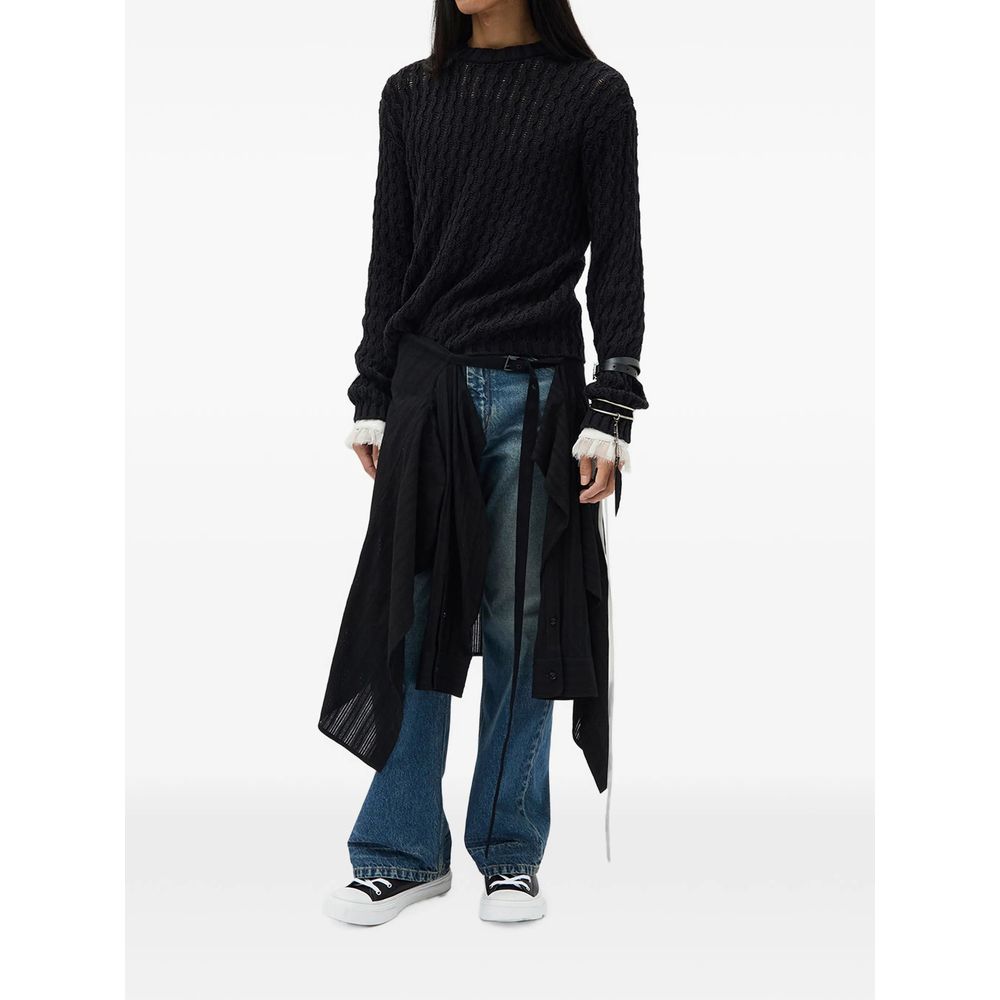 [ANN DEMEULEMEESTER] Sweatshirt FW26 B0014303 KN089 099
