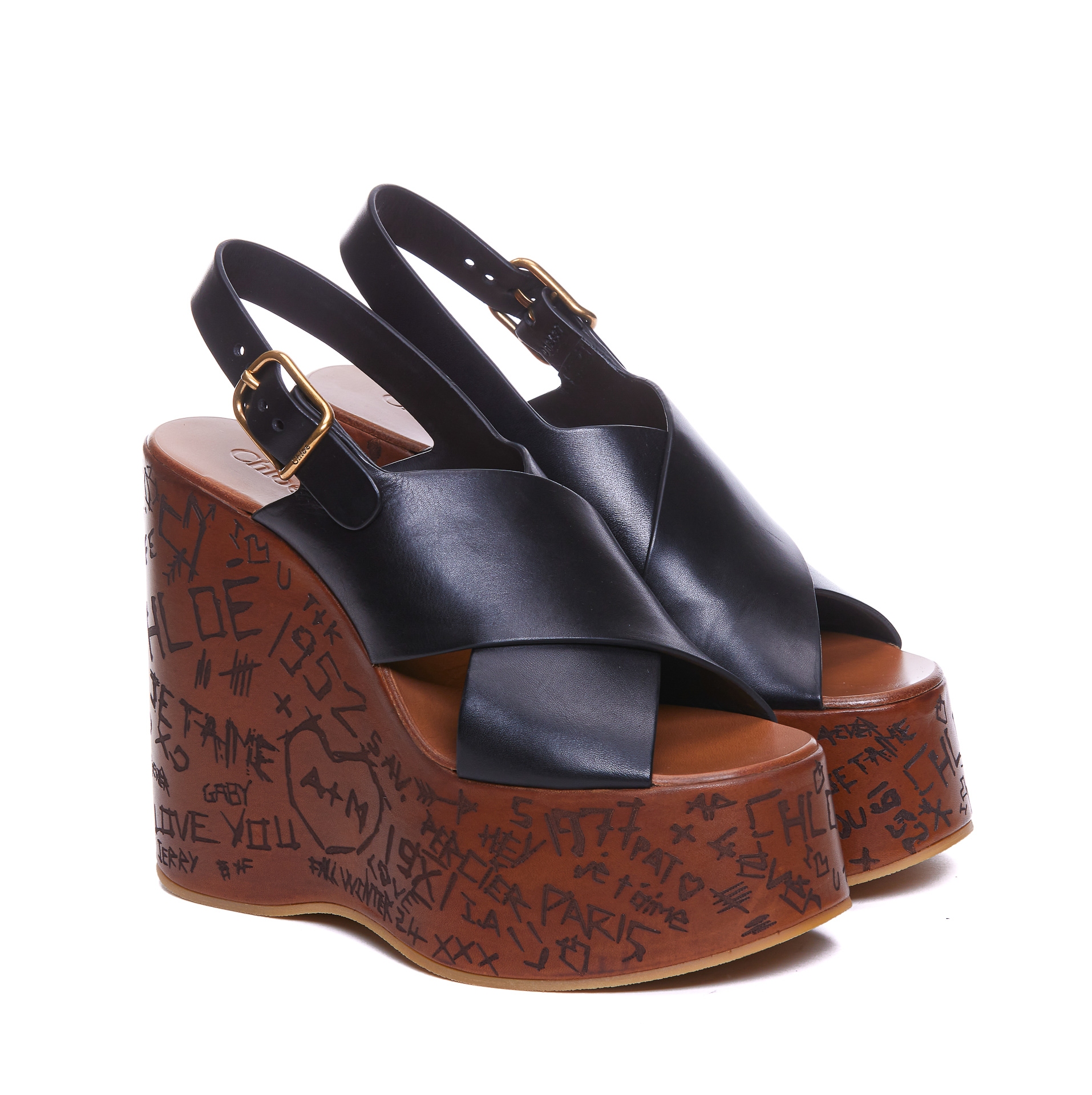 [Chloe] Sandals FW26 CHC24A02YLU001