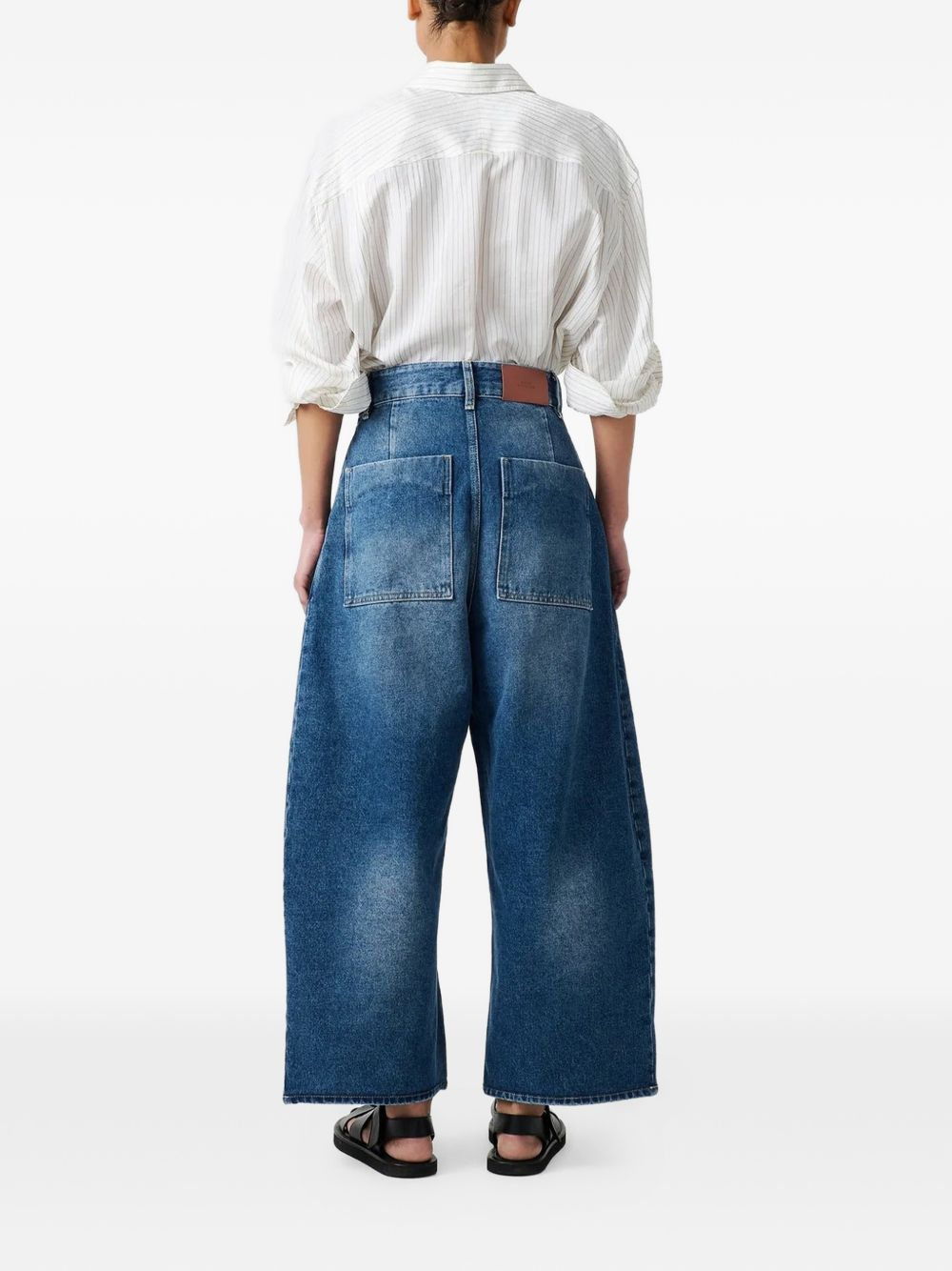 [Studio Nicholson] Jeans FW26 CHALCOSNW1417WORNWASHINDIGO