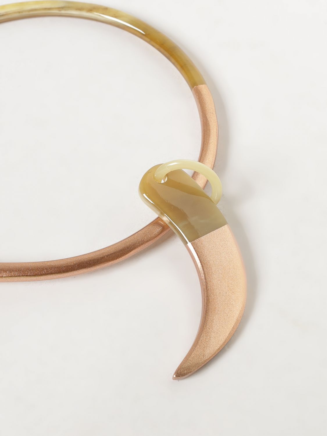[ALLUJEWELS] Necklace SS26 COLLANA CORNO+CORNO ROSA