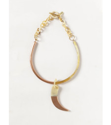 [ALLUJEWELS] Necklace SS26 COLLANA CORNO+CORNO ROSA