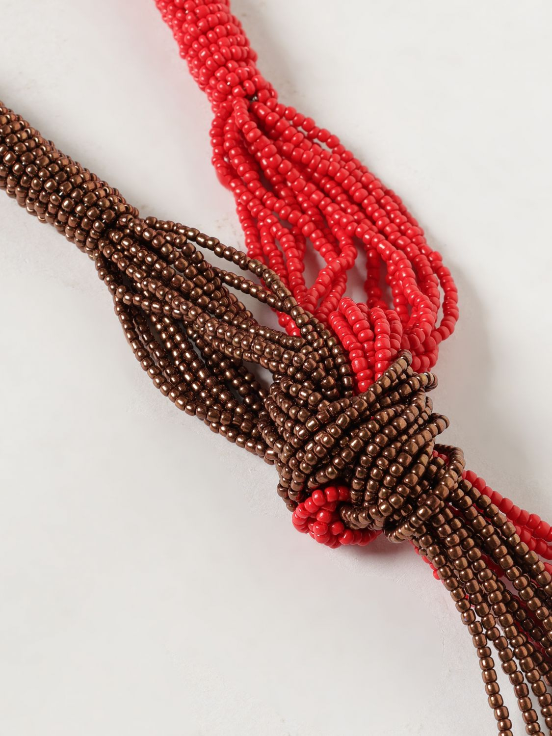 [ALLUJEWELS] Necklace SS26 COLLANA CORALLO/BRONZO
