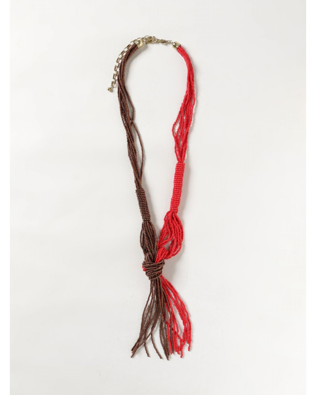 [ALLUJEWELS] Necklace SS26 COLLANA CORALLO/BRONZO
