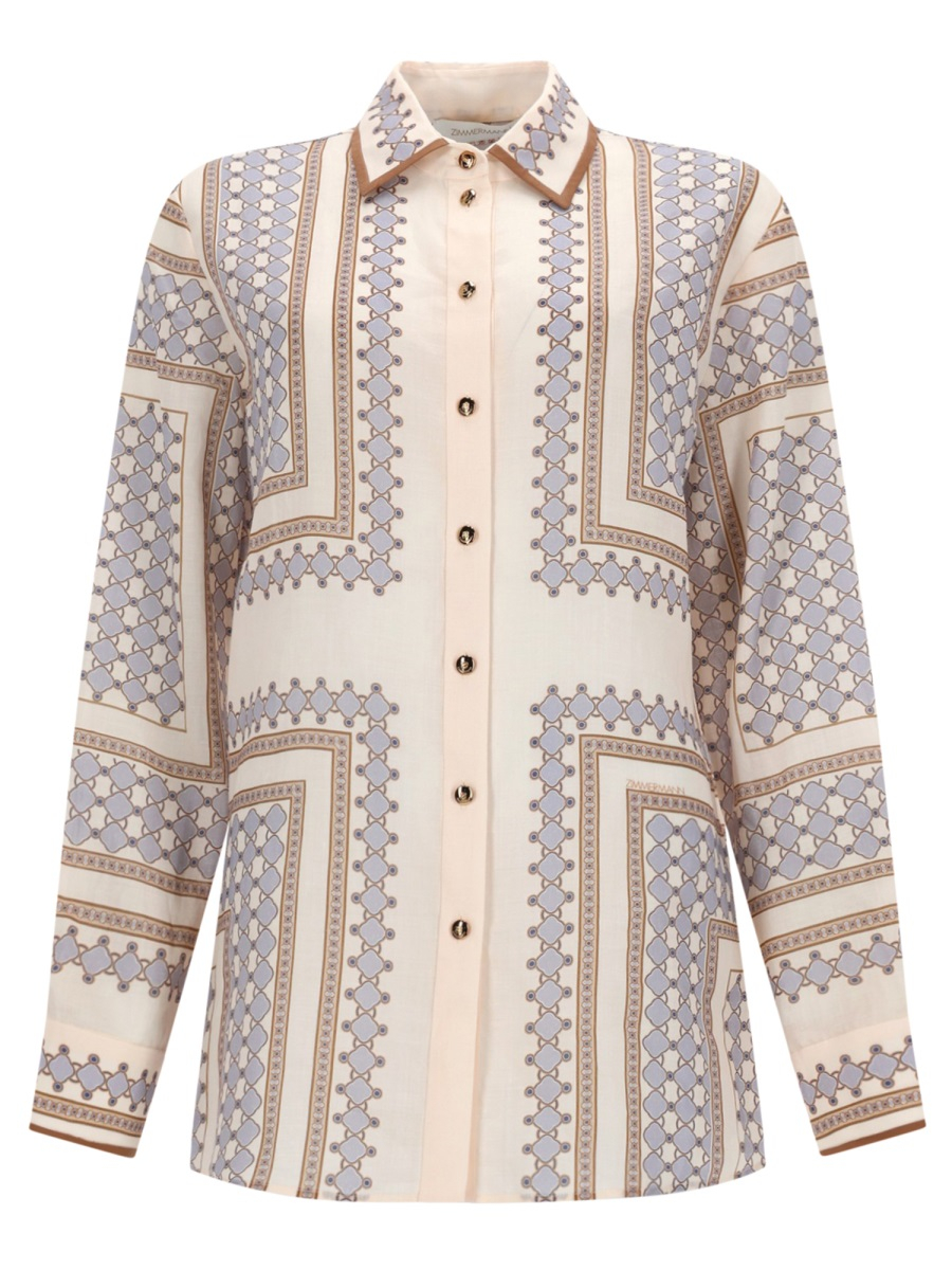[Zimmermann] Shirts Long Sleeve SS26 5457TS26R_CNGE