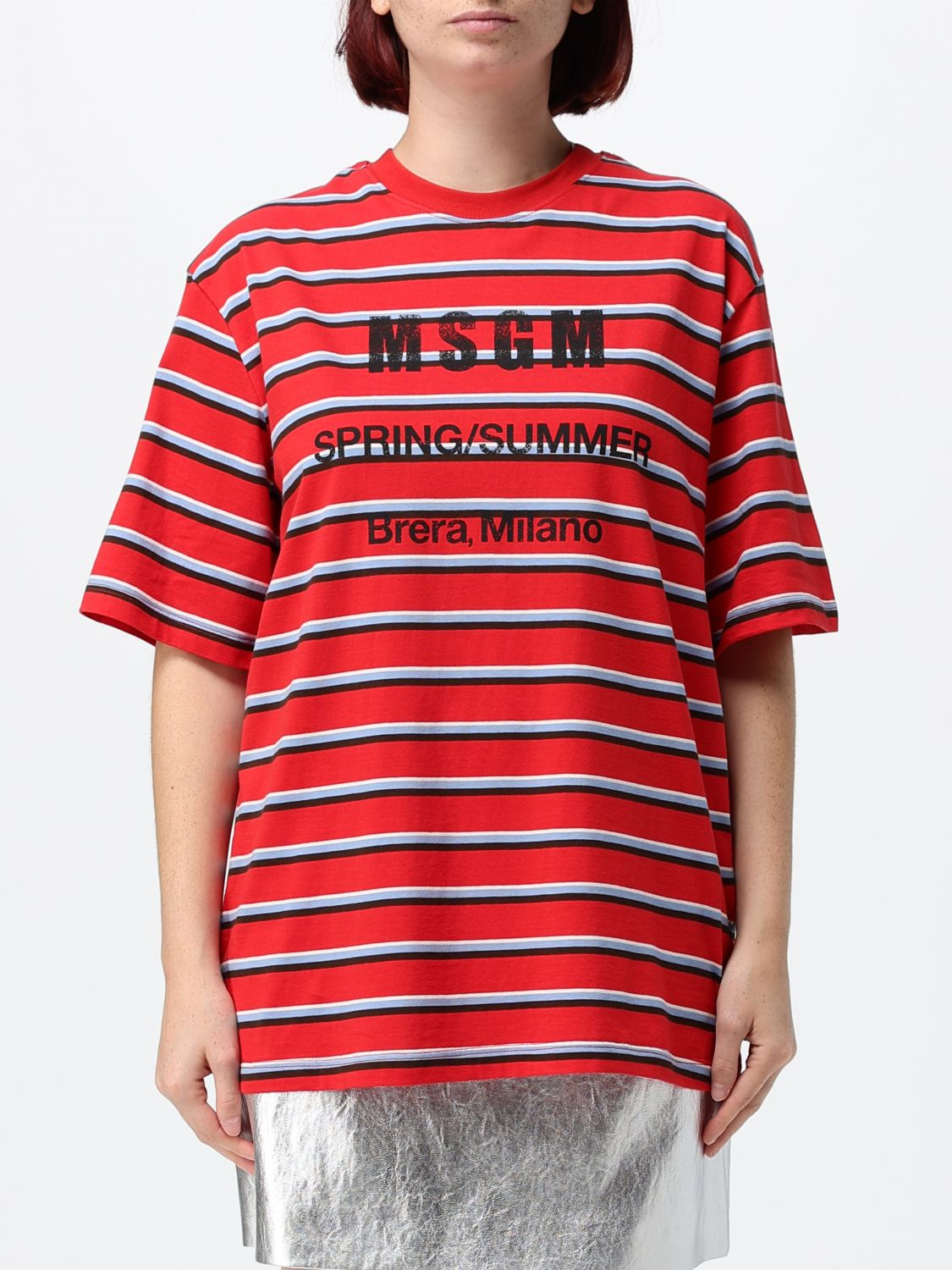 [MSGM] T-shirts Short Sleeve SS26 4042MDM99267310 RED