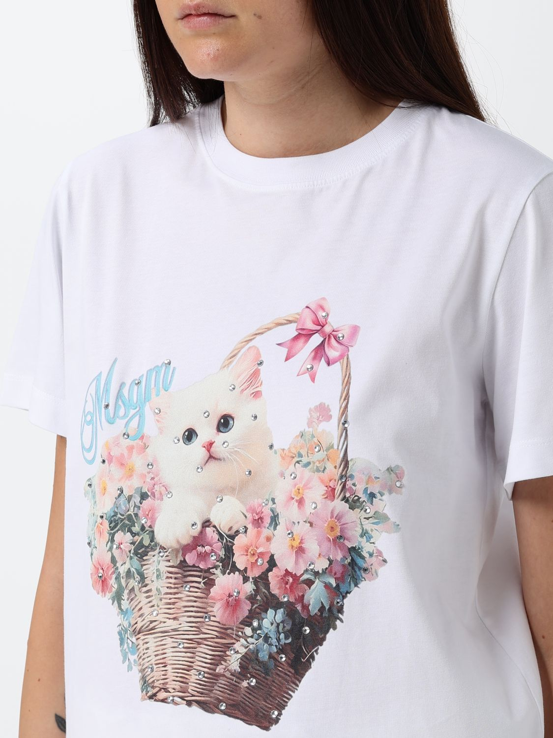 [MSGM] T-shirts Short Sleeve SS26 4041MDM136SE267285 01
