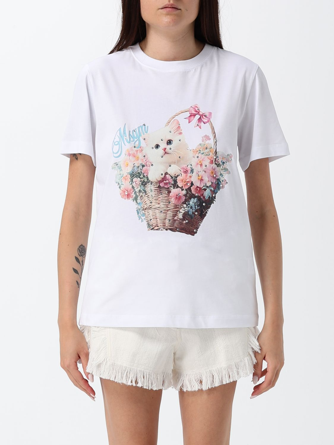 [MSGM] T-shirts Short Sleeve SS26 4041MDM136SE267285 01