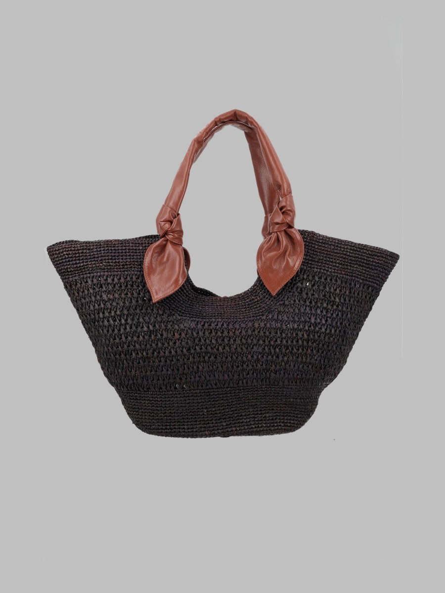 [HEREU] Bag SS26 FONOWBS26.001.2CH_EBONY/CHESTNUT