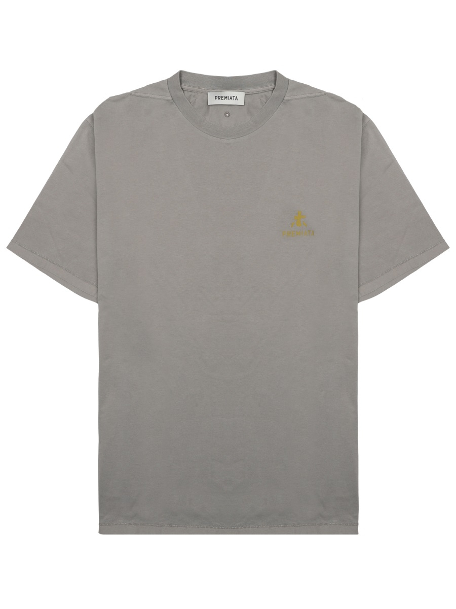[Premiata] T-shirts Short Sleeve SS26 PA50M115_CALCARIO