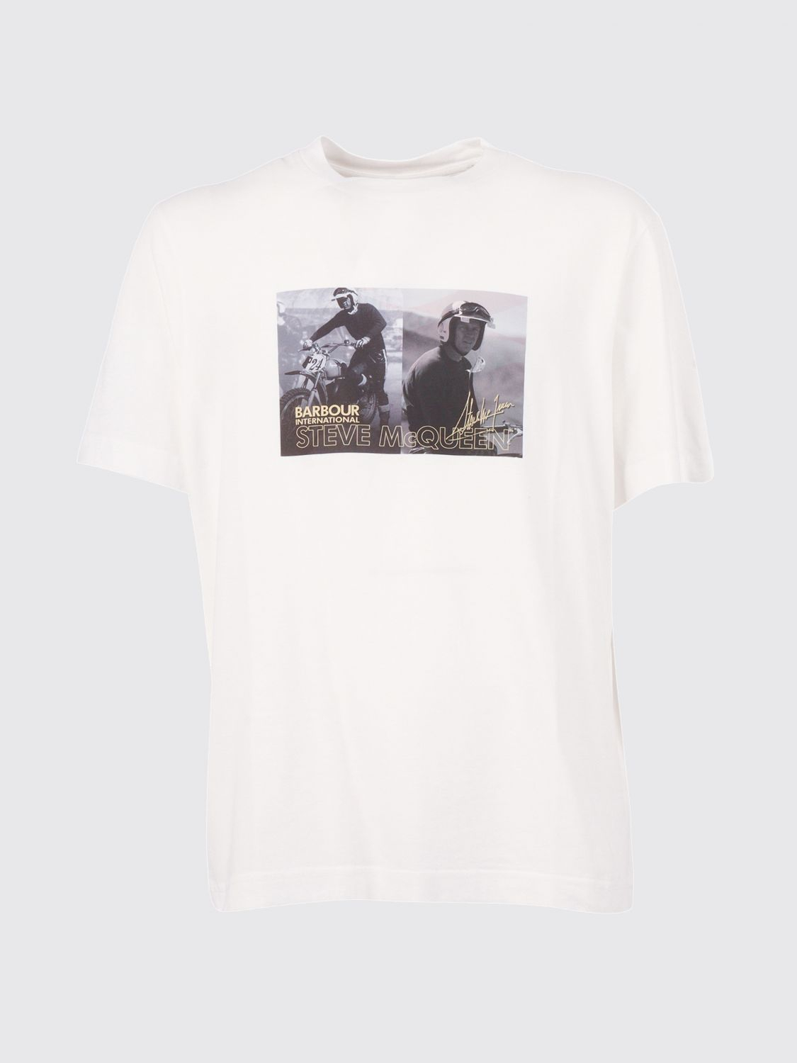 [Barbour] T-shirts Short Sleeve SS26 MTS1585 WH32