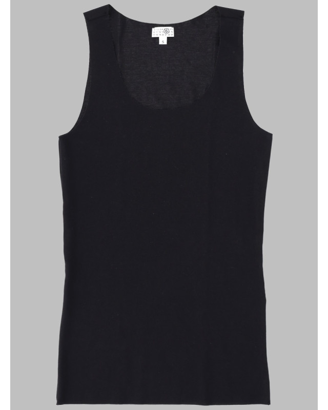 [MM6 Maison Margiela] Tank top SS26 MKD200040_001