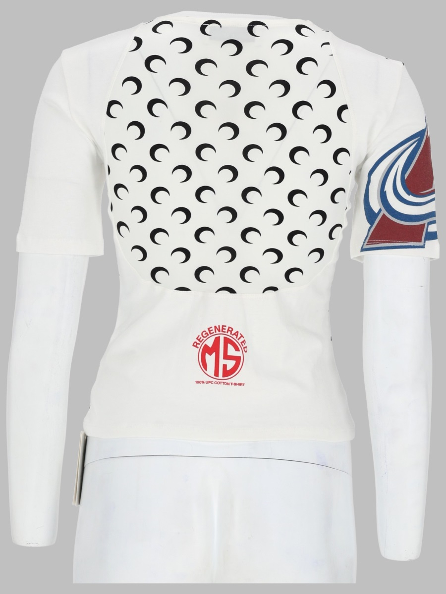 [MARINE SERRE] T-shirts Long Sleeve SS26 WTT001B_UJER0003WH10