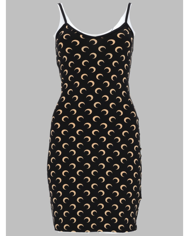 [MARINE SERRE] Sleeveless dress SS26 WDR485A_CJER0001IT99