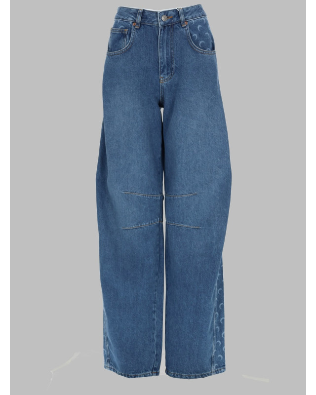 [MARINE SERRE] Jeans SS26 WPA174A_CDEN0002BL05