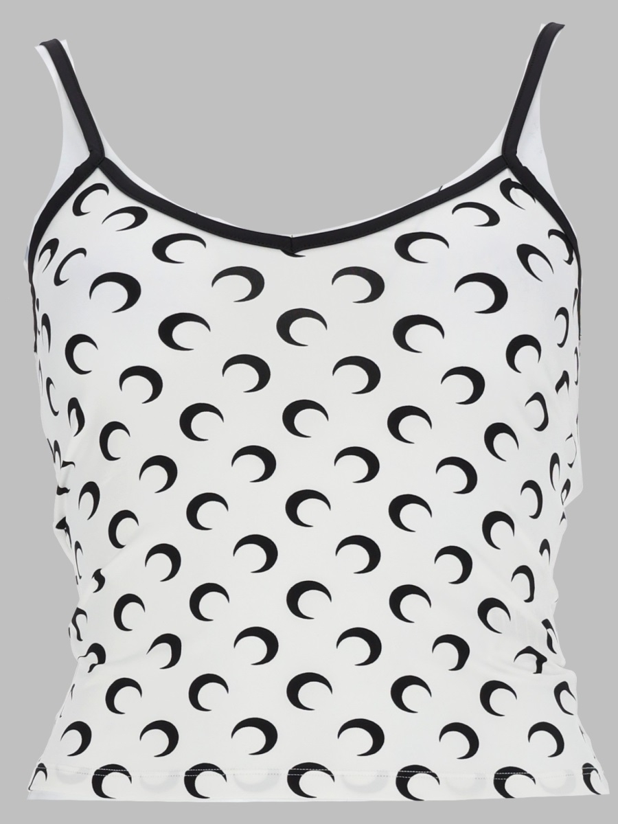 [MARINE SERRE] Tank top SS26 WTO508A_CJER0001WH00