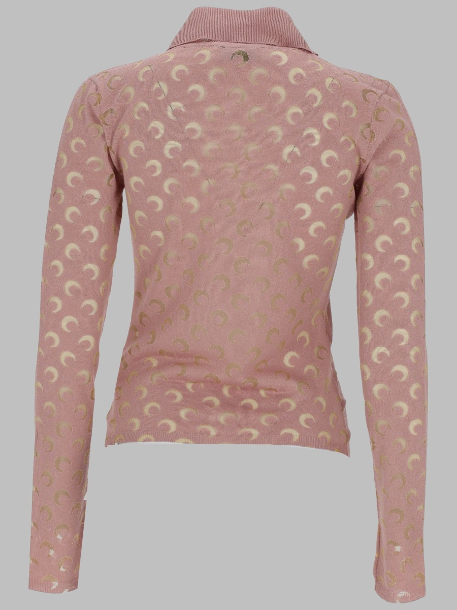 [MARINE SERRE] Sweatshirt SS26 WSI044A_CKNI0545PK00