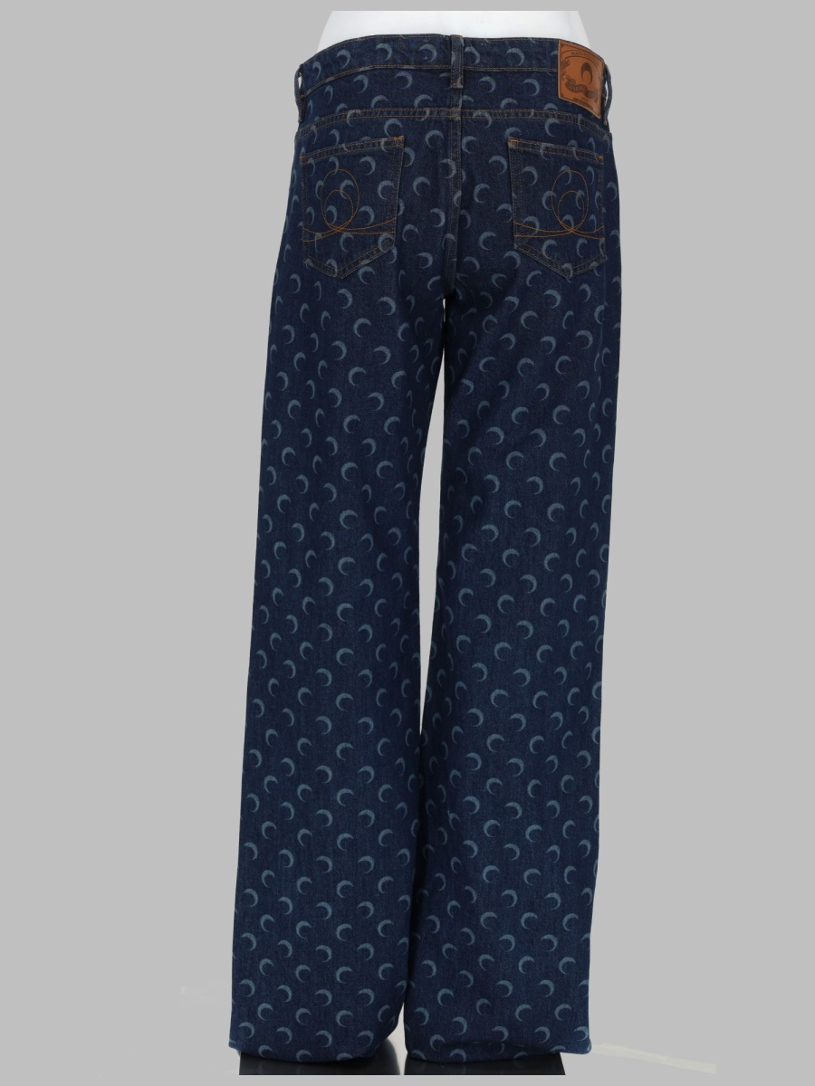 [MARINE SERRE] Jeans SS26 WPA180A_RDEN0002BL80