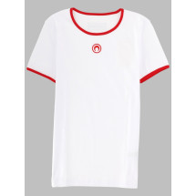 [MARINE SERRE] T-shirts Short Sleeve SS26 UTT014A_CJER0008WH17