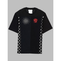 [MARINE SERRE] T-shirts Short Sleeve SS26 MTT102A_UJER0003BK99