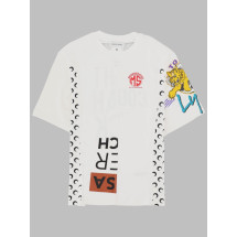 [MARINE SERRE] T-shirts Short Sleeve SS26 MTT102A_UJER0003WH10