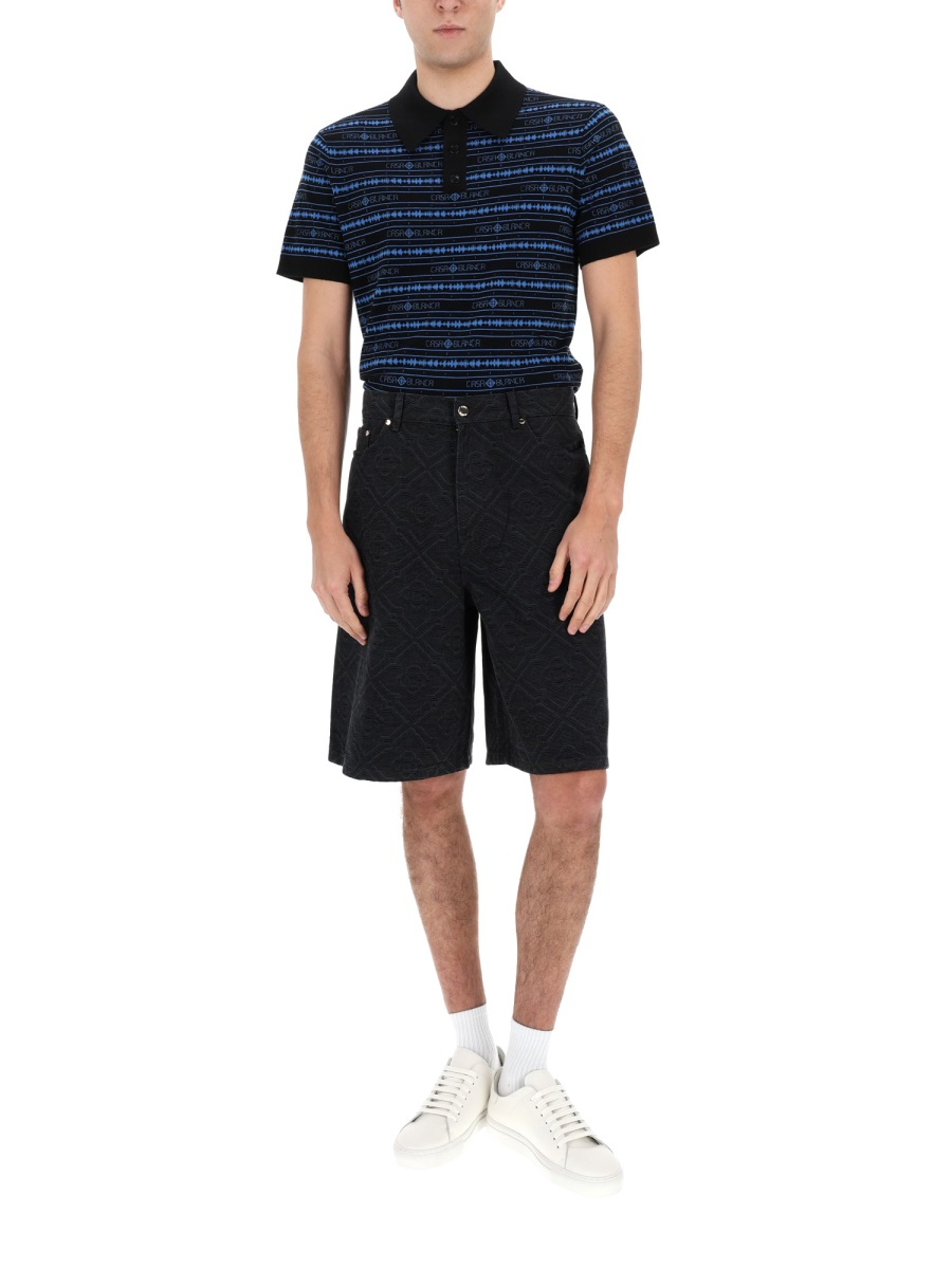 [Casablanca] T-shirts Short Sleeve SS26 M-SP26-KW-1204_01SOUNDWAVE