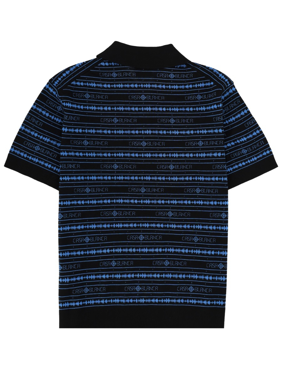 [Casablanca] T-shirts Short Sleeve SS26 M-SP26-KW-1204_01SOUNDWAVE
