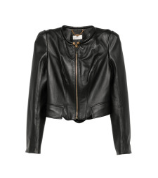 [ELISABETTA FRANCHI] Leather Jacket FW26 GD06G66E2  110