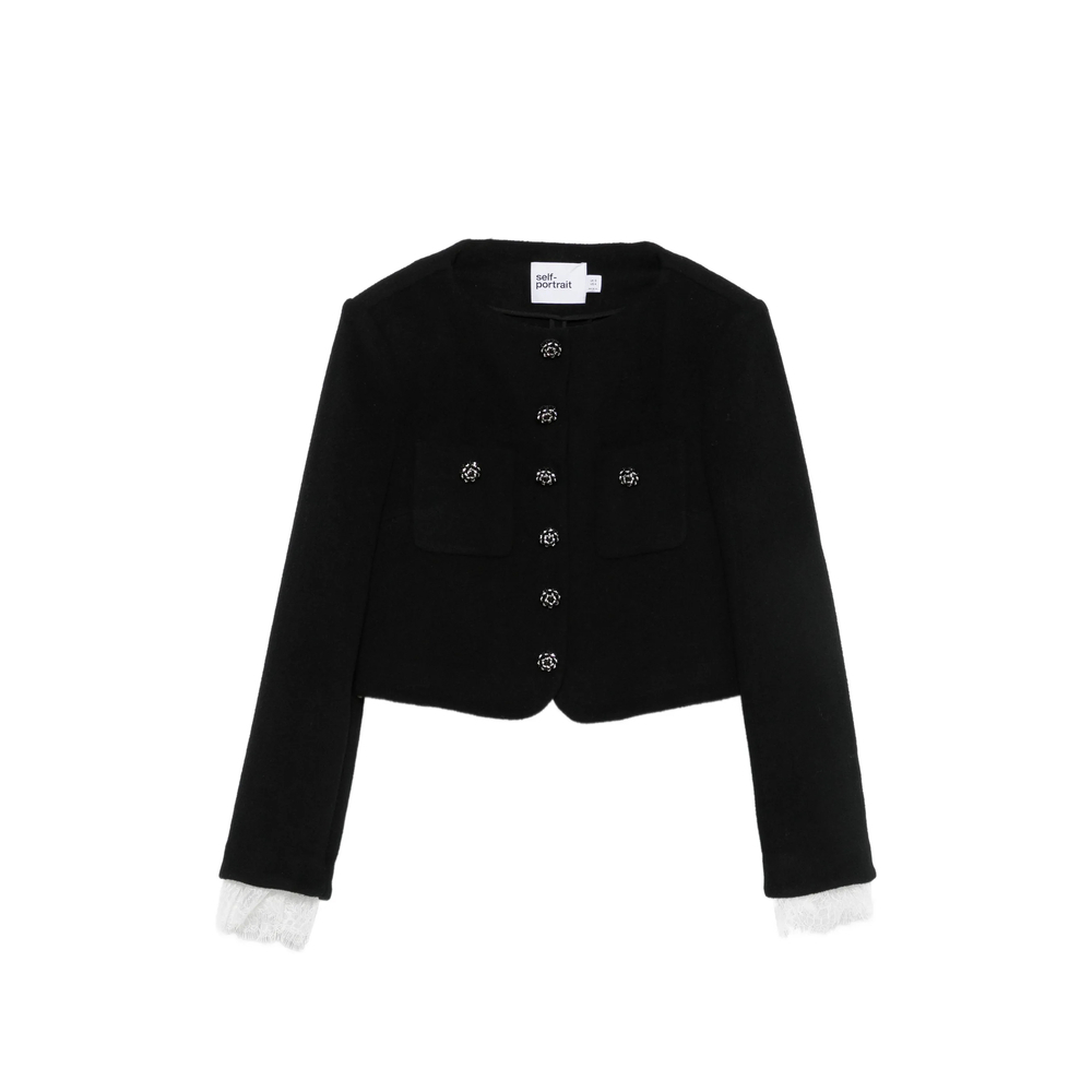 [Self-portrait] Casual Jacket FW26 PF26-006J-B  BLACK
