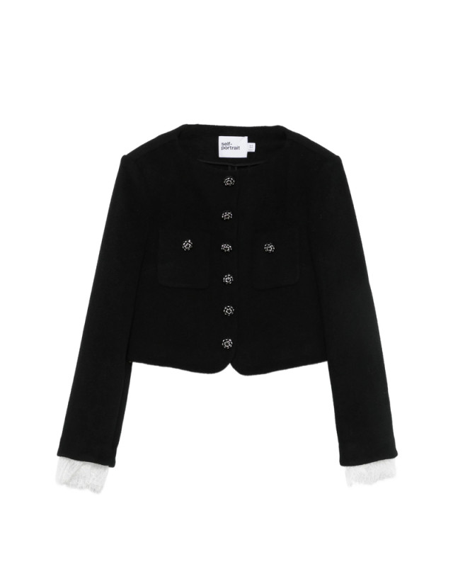 [Self-portrait] Casual Jacket FW26 PF26-006J-B  BLACK