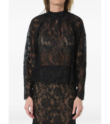 [Self-portrait] Blouse FW26 PF26-032TA-B  BLACK