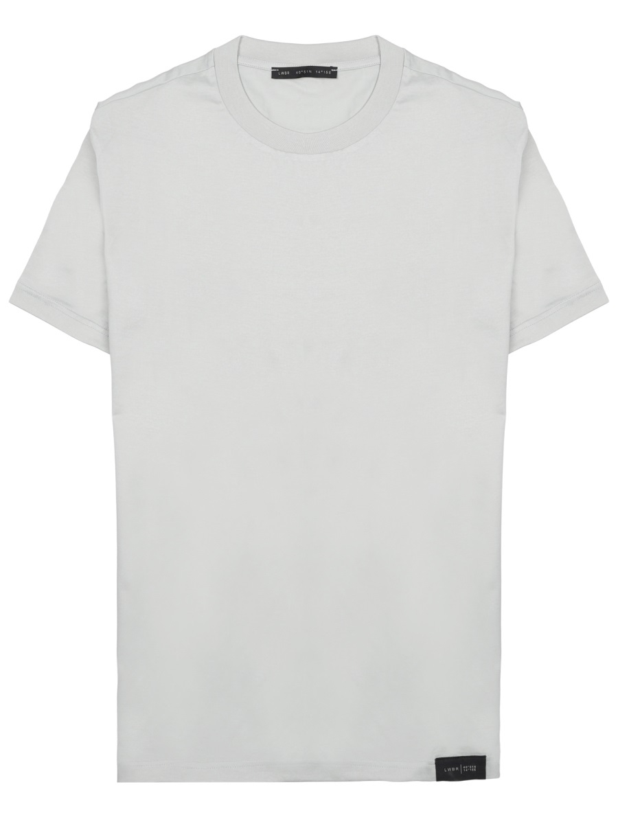 [LOW BRAND] T-shirts Short Sleeve SS26 LT26001N049_SILVER