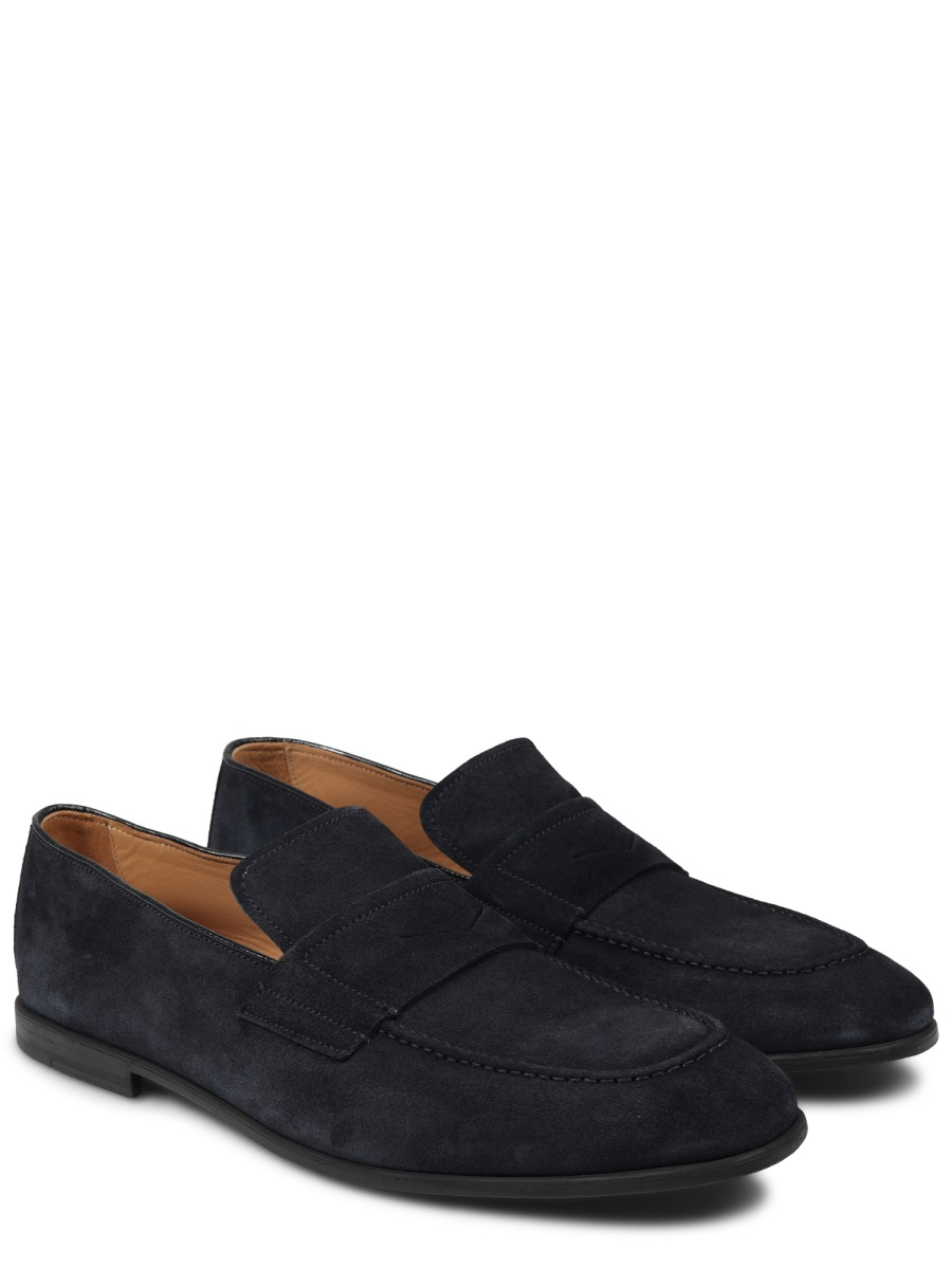 [MILLE885] Loafer SS26 GIGLIO_VELOURDEEPNAVY