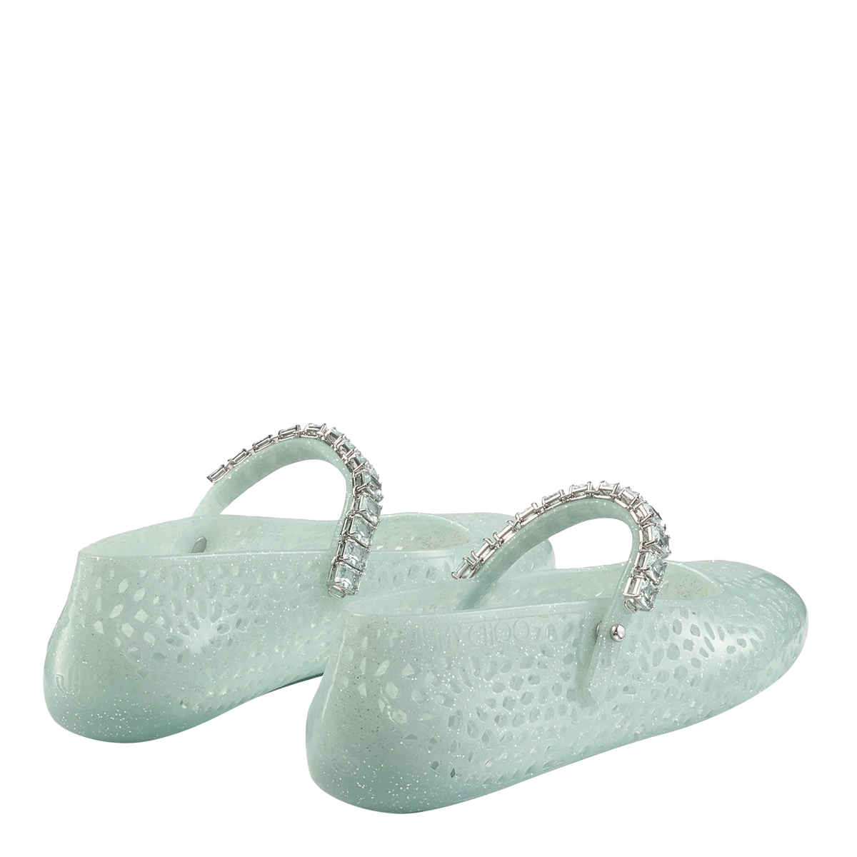 [Jimmy Choo] Flat shoes FW26 THE JELLYNTXLIGHT VERDE
