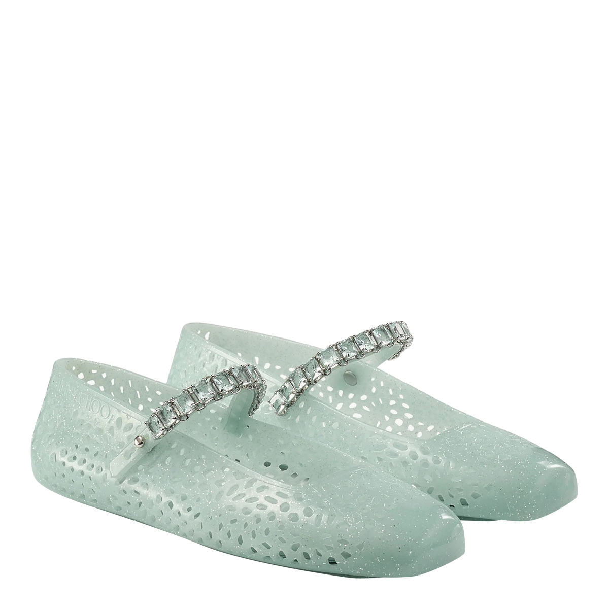 [Jimmy Choo] Flat shoes FW26 THE JELLYNTXLIGHT VERDE