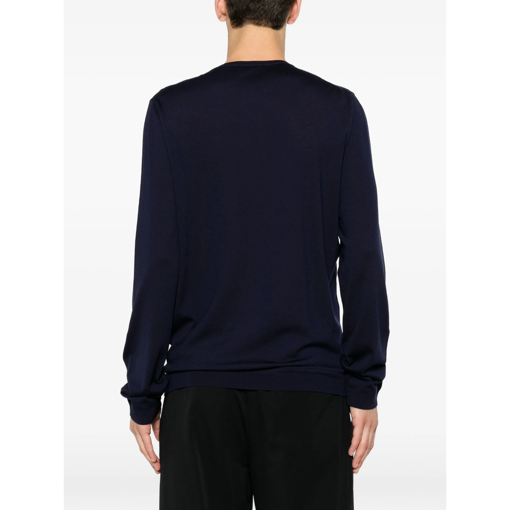 [ROBERTO COLLINA] Sweatshirt SS26 263MYB80001  NAVY