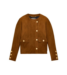 [Saint Laurent] Jacket FW26 876897YCUM22705 RHUM AMBRE
