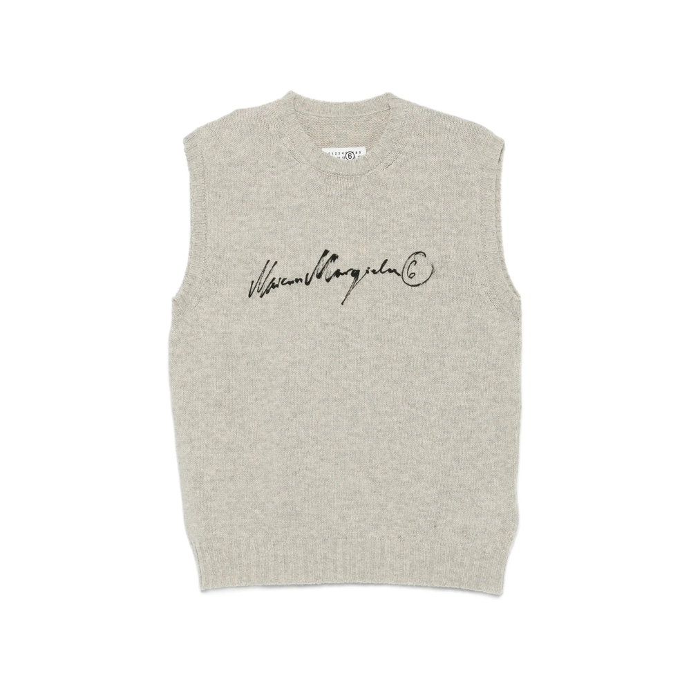 [MM6 Maison Margiela] T-shirts Sleeveless FW26 M13288 SH0FB0028 806S