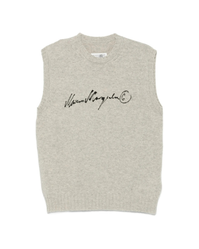 [MM6 Maison Margiela] T-shirts Sleeveless FW26 M13288 SH0FB0028 806S