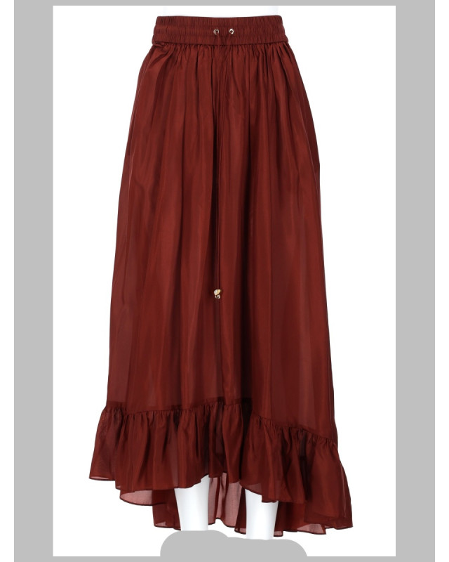 [Zimmermann] Long skirt FW26 8440SSS261_MER