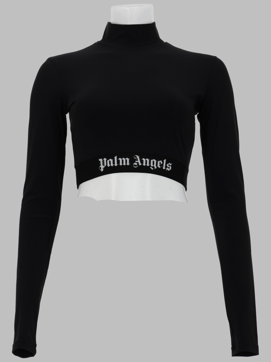 [Palm Angels] T-shirts Long Sleeve SS26 PWVO014S26_FAB0011010