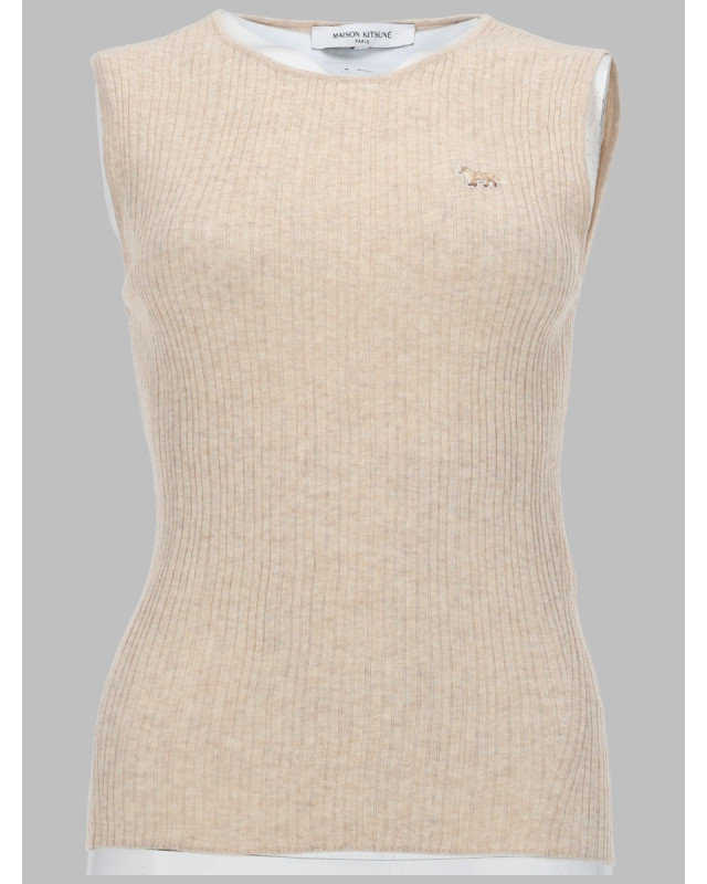 [MAISON KITSUNE] Tank top SS26 QW00607KT1195_H218