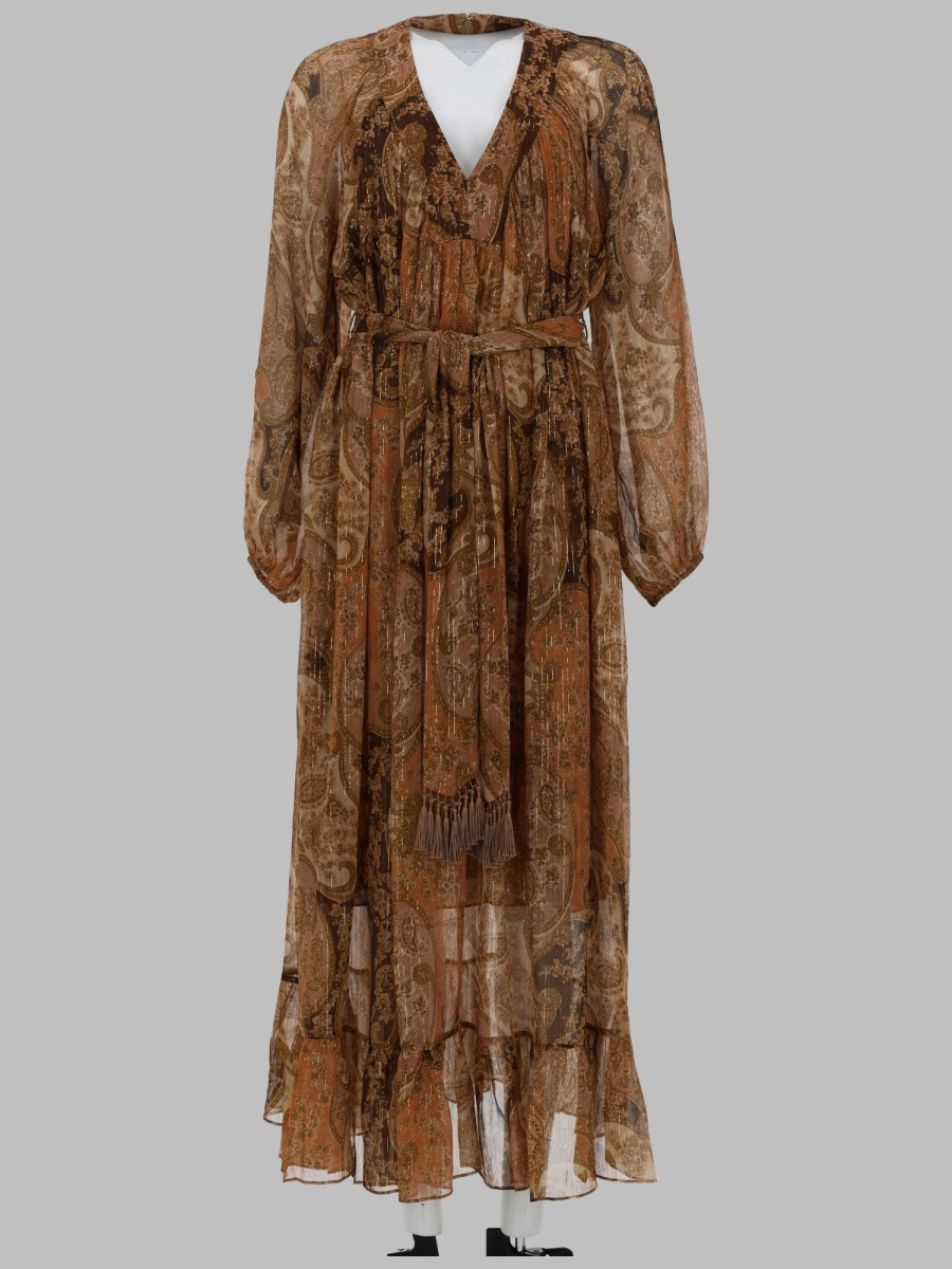 [Zimmermann] Long sleeve dress SS26 7741DS263_BSPA