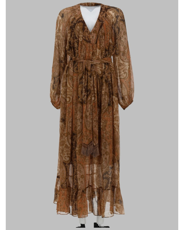 [Zimmermann] Long sleeve dress SS26 7741DS263_BSPA