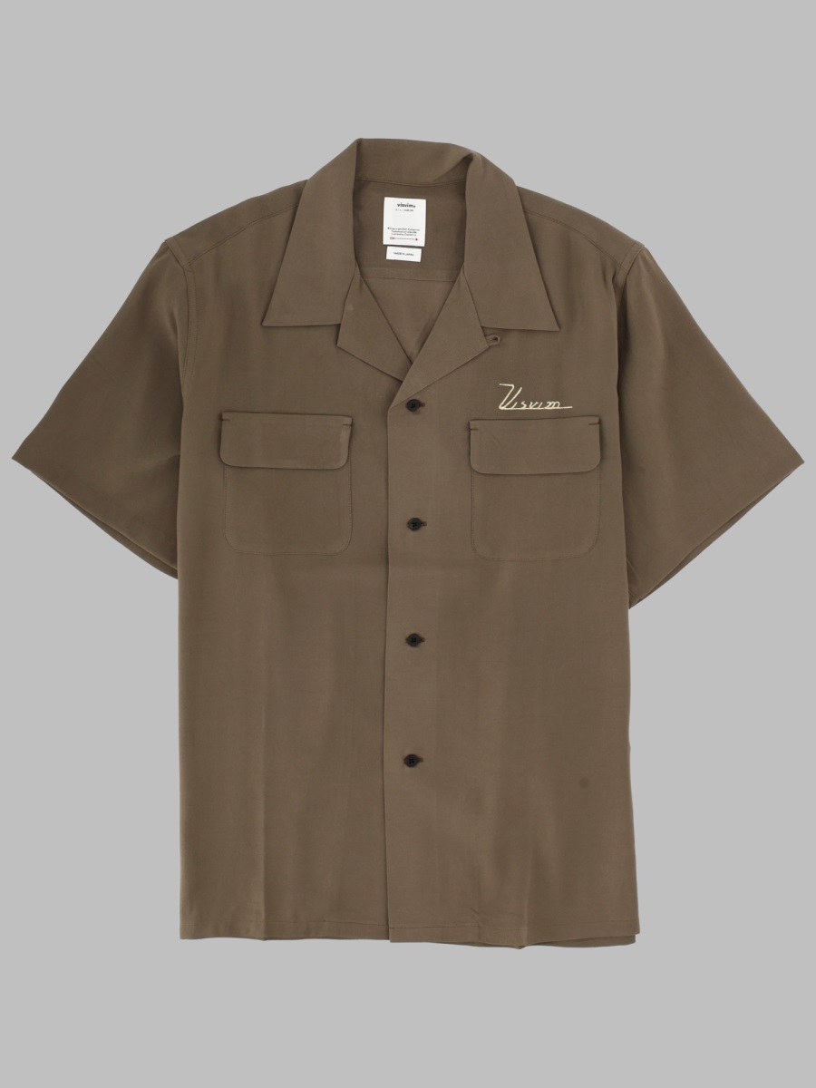 [Visvim] Shirts Short Sleeve SS26 0126105011007_BROWN