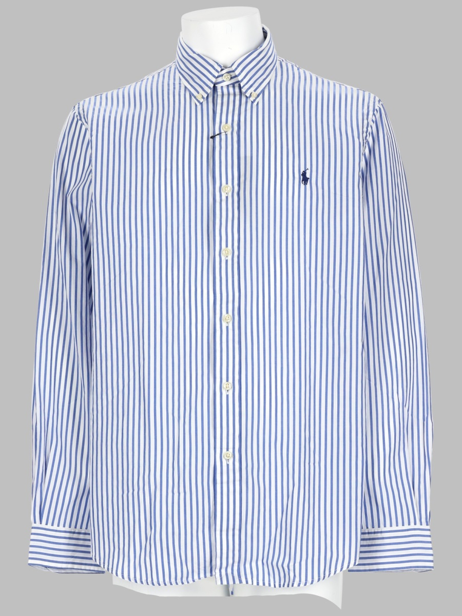 [Polo Ralph Lauren] Shirts Long Sleeve SS26 710B15595_0083249DWHITEBLUE